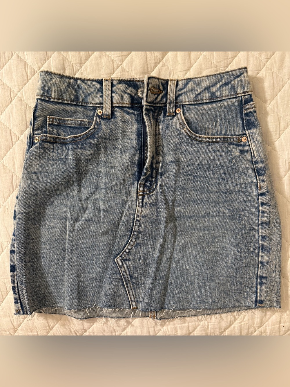 wild fable Light Blue Denim Mini Skirt size 2
